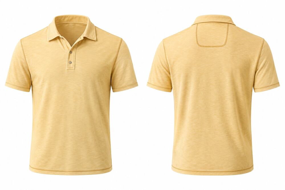 Tommy Bahama Polo Shirt Men's XL Tall Yellow Short Sleeve Island Casual Golf
